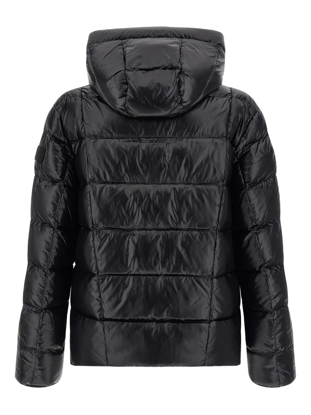 Mackage Long-sleeved Hooded Cotton Jacket In Black