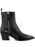 Halmanera 50mm Taby zip boots - Black