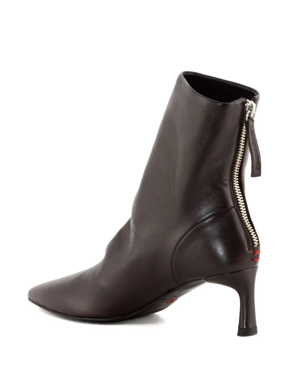 Halmanera 50mm Gil Leather Boots In Brown