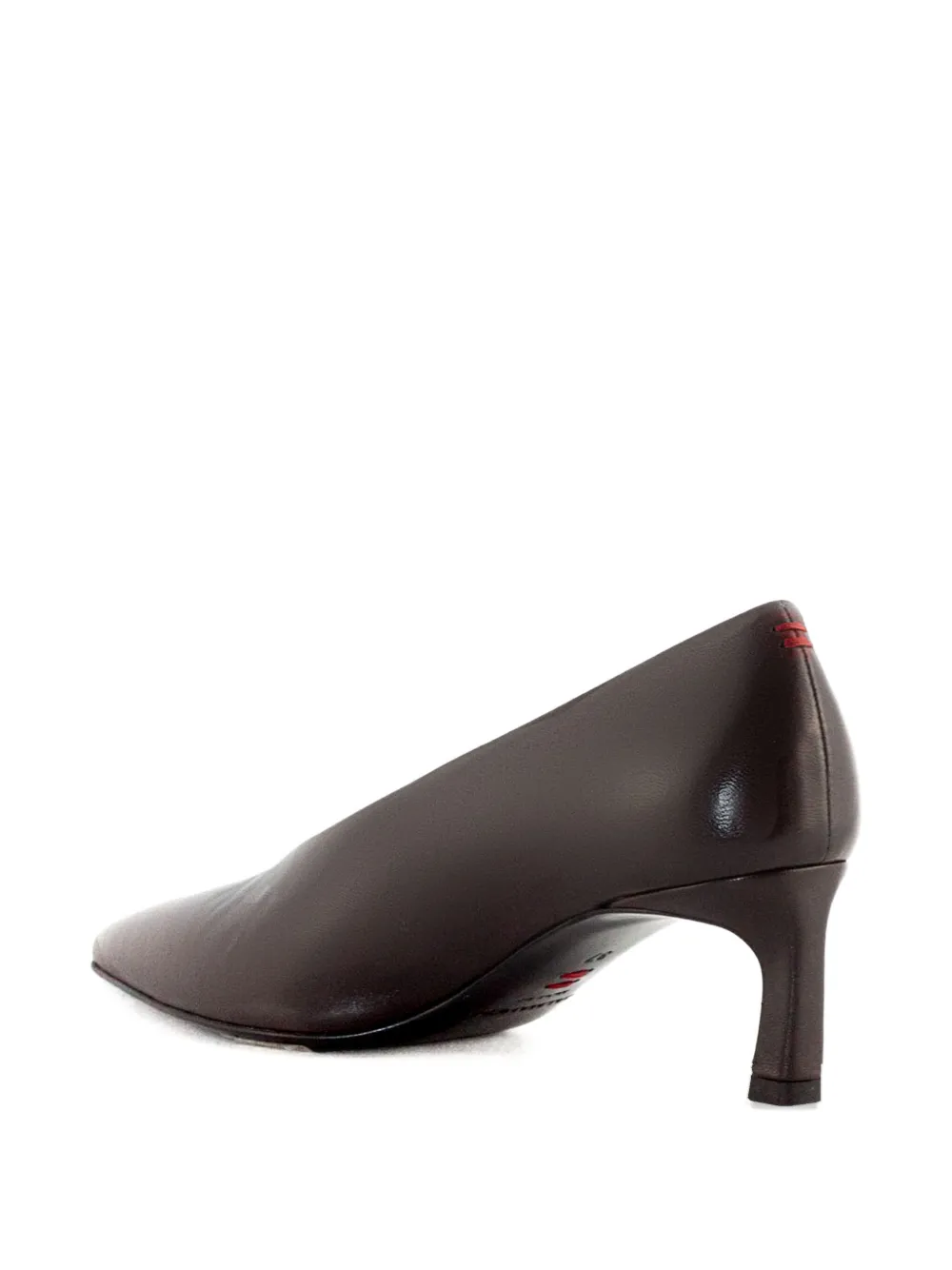 Halmanera 50 mm Vale pumps met hak Bruin