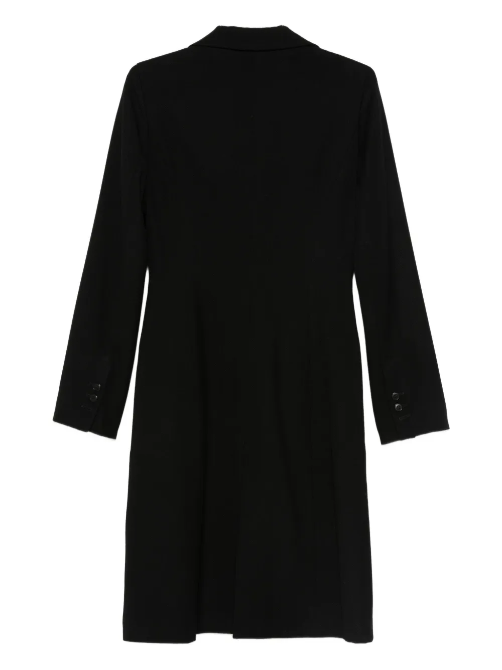 A.N.G.E.L.O. Vintage Cult 2000s pre-owned jas met enkele rij knopen - Zwart