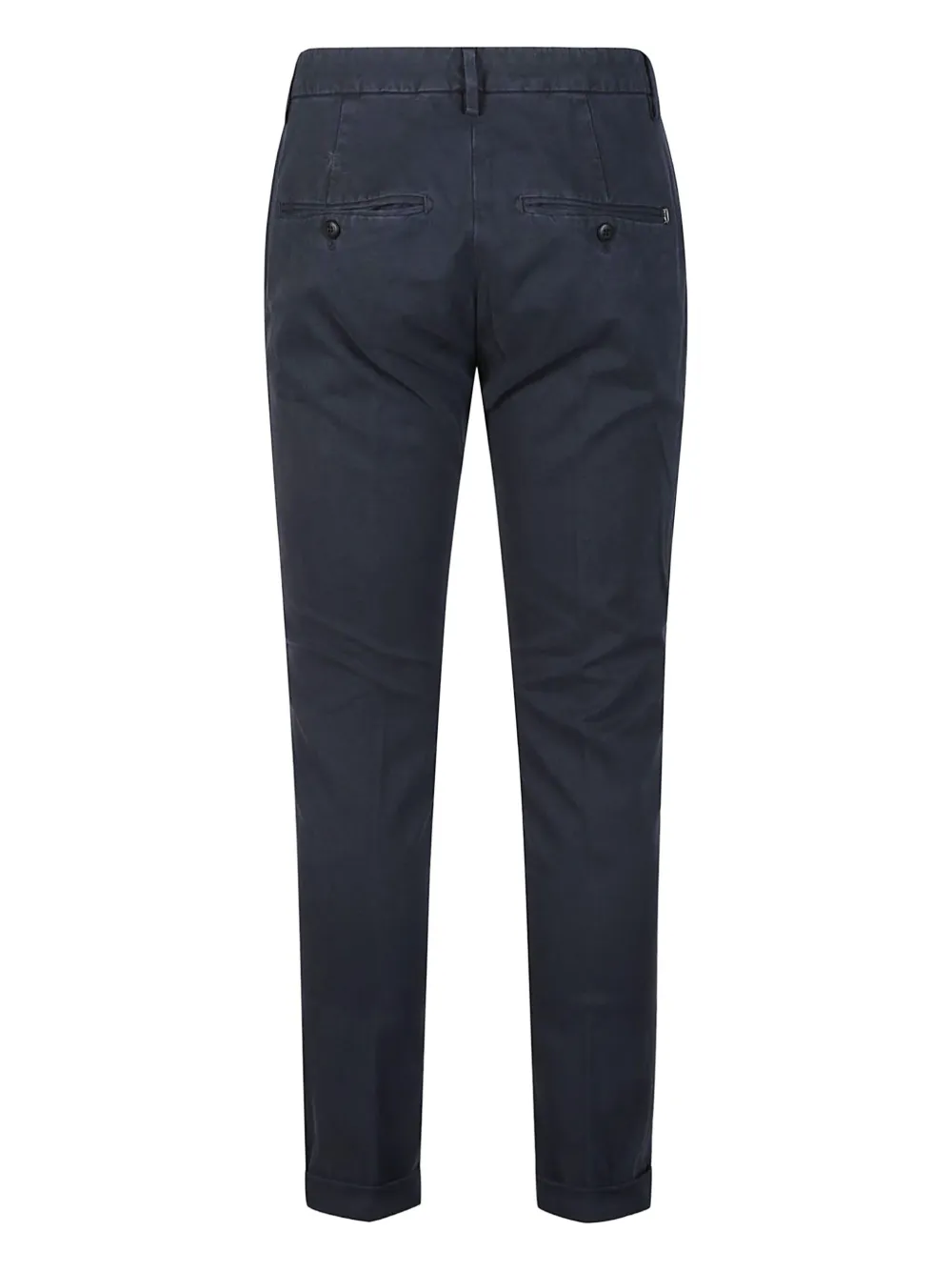 DONDUP button-fly cotton pants - Blauw