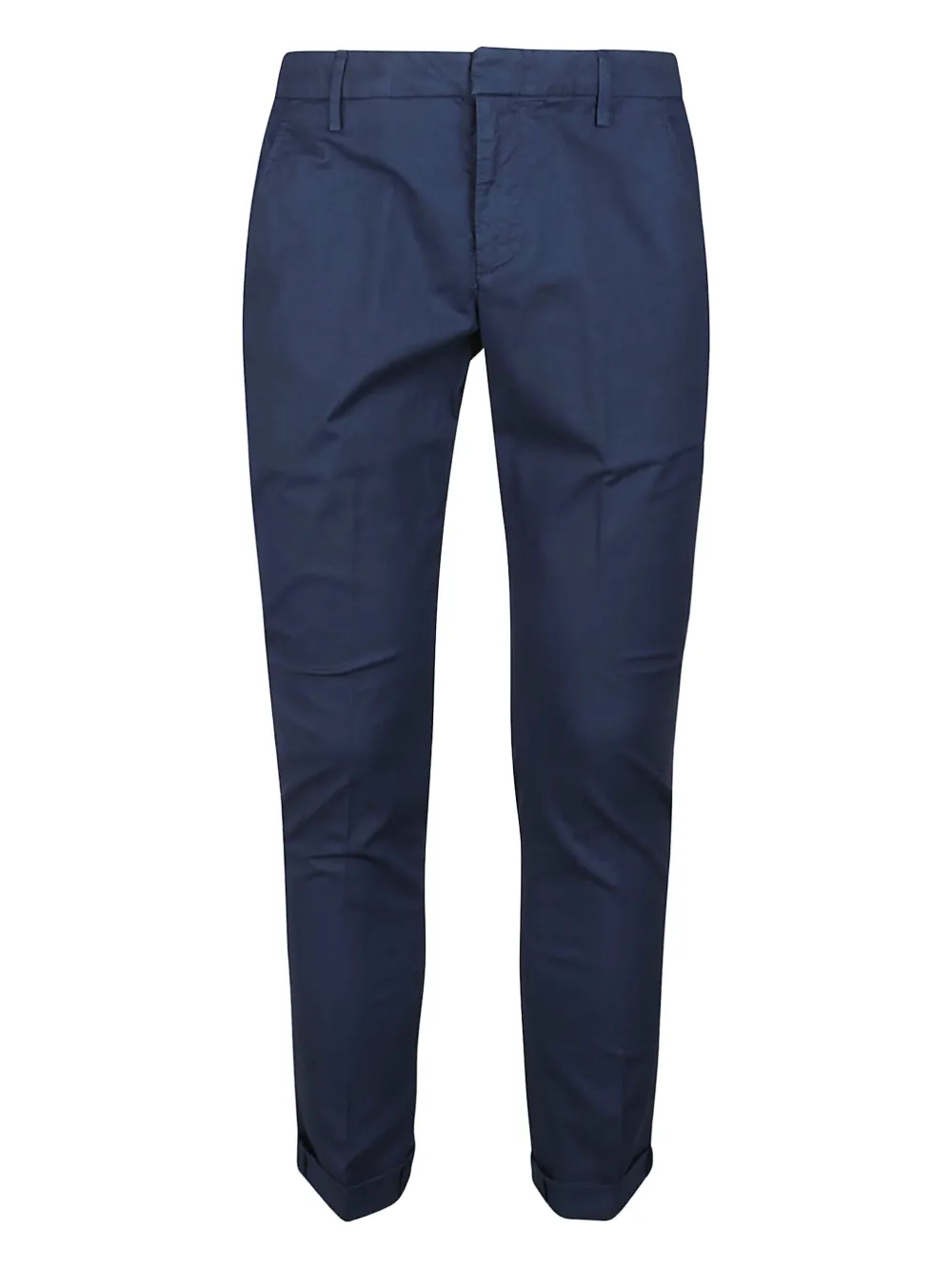 DONDUP cuffed cotton pants | Blue | Image 1