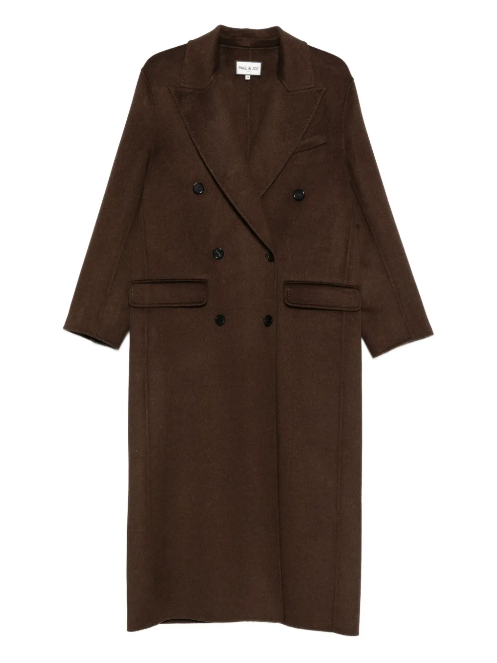 Paul & Joe double-breasted coat | Brown | Image 1