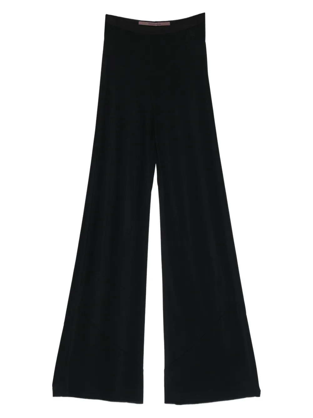 Rick Owens Flared Trousers In Black