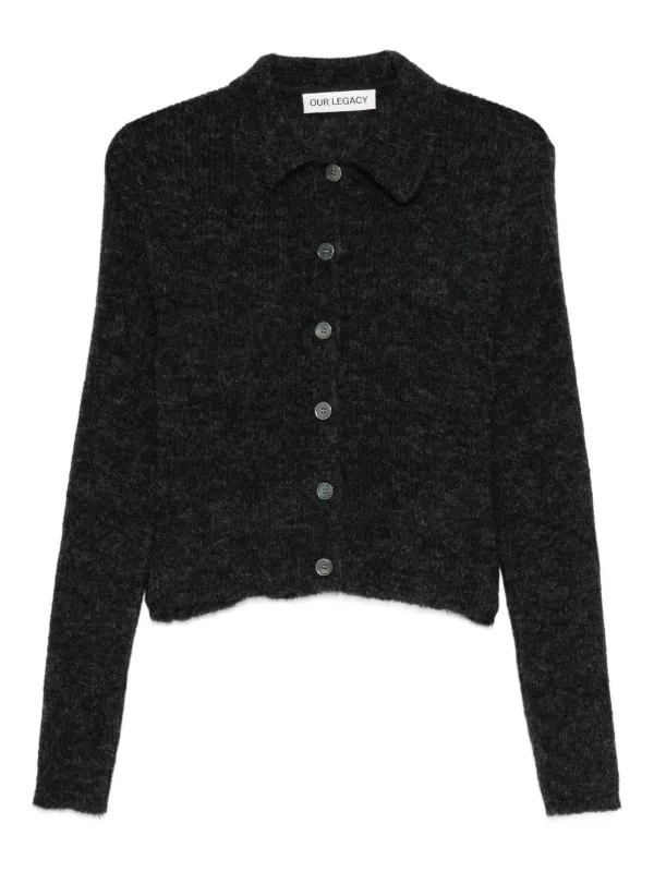 OUR LEGACY Mazy Cardigan | Grey | FARFETCH GE