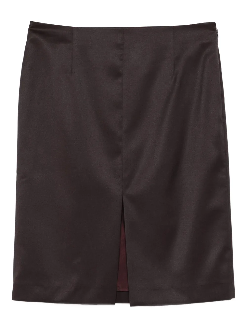 OUR LEGACY slit knee siren skirt - Violett