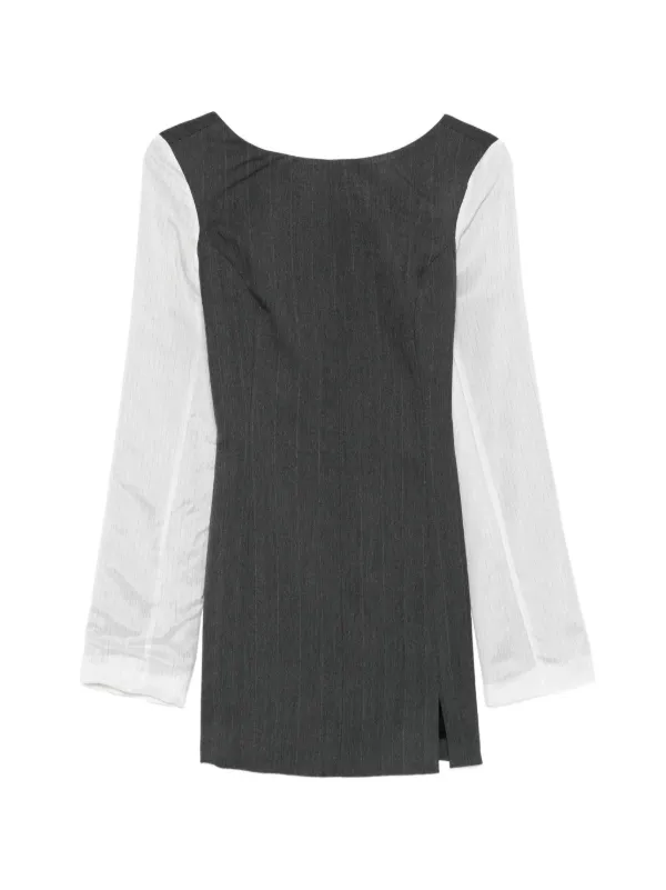 OUR LEGACY Firme Mini Dress in Grey