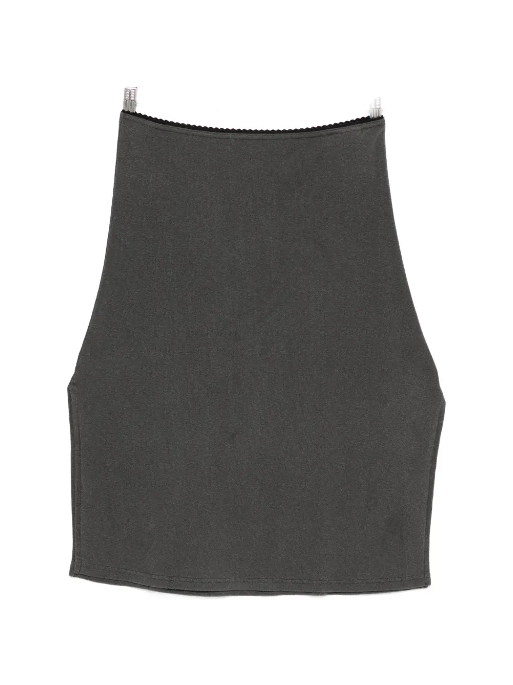 OUR LEGACY Picnic scalloped-trim midi skirt - Grigio