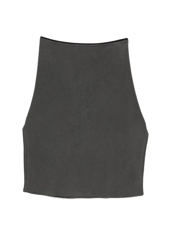OUR LEGACY Picnic Mini Skirt in Grey