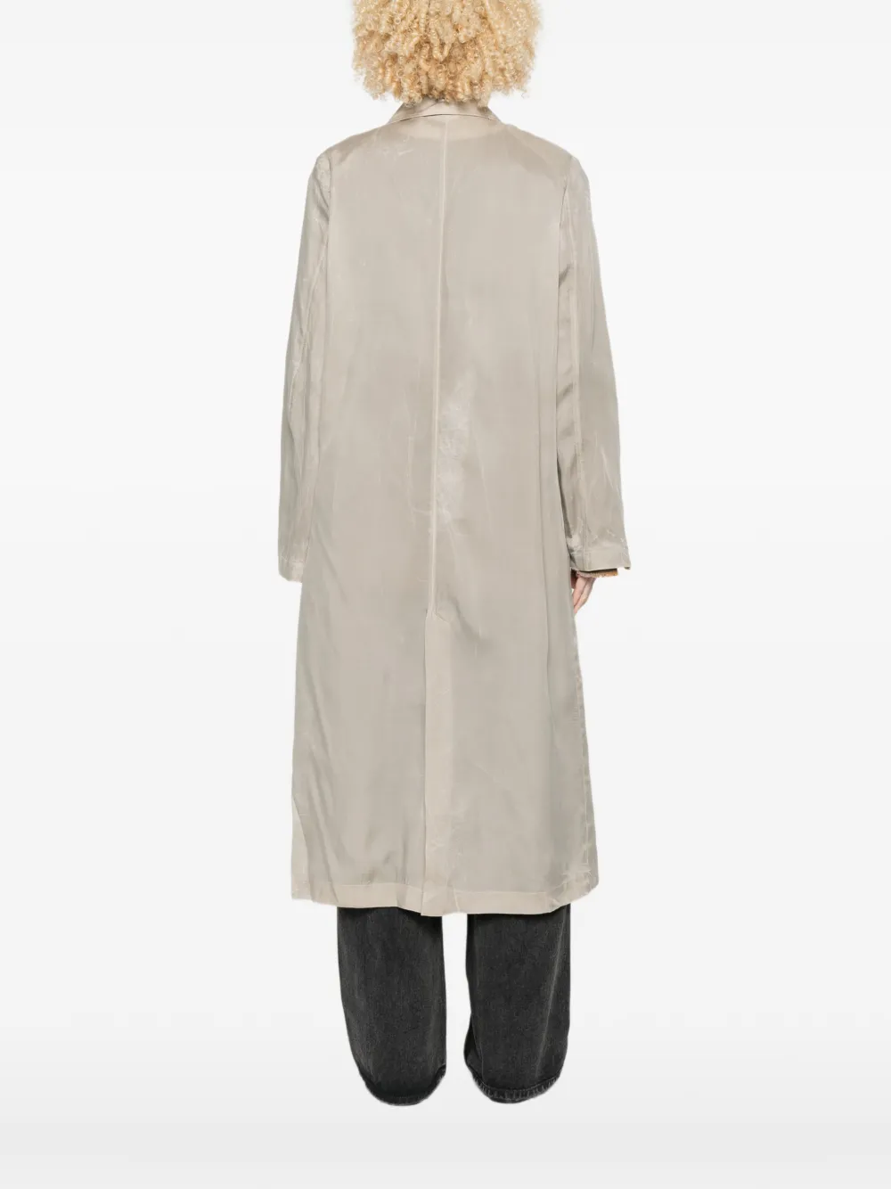 OUR LEGACY Capital Overcoat in Neutrals, view 4