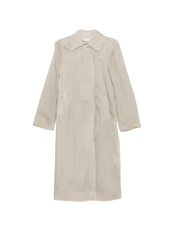 OUR LEGACY Capital Overcoat in Neutrals
