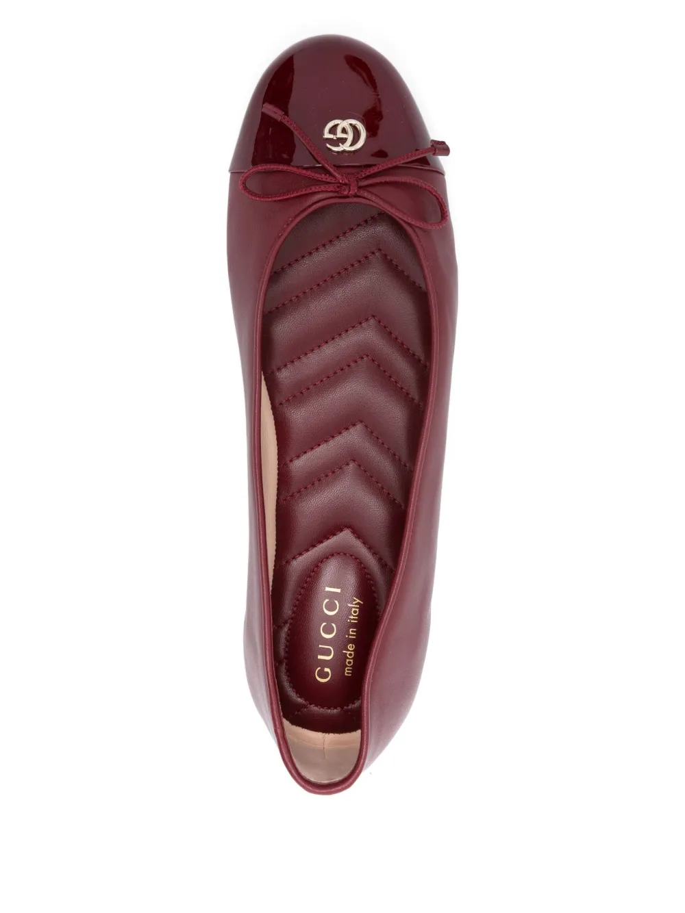 Gucci GG ballerina's Rood