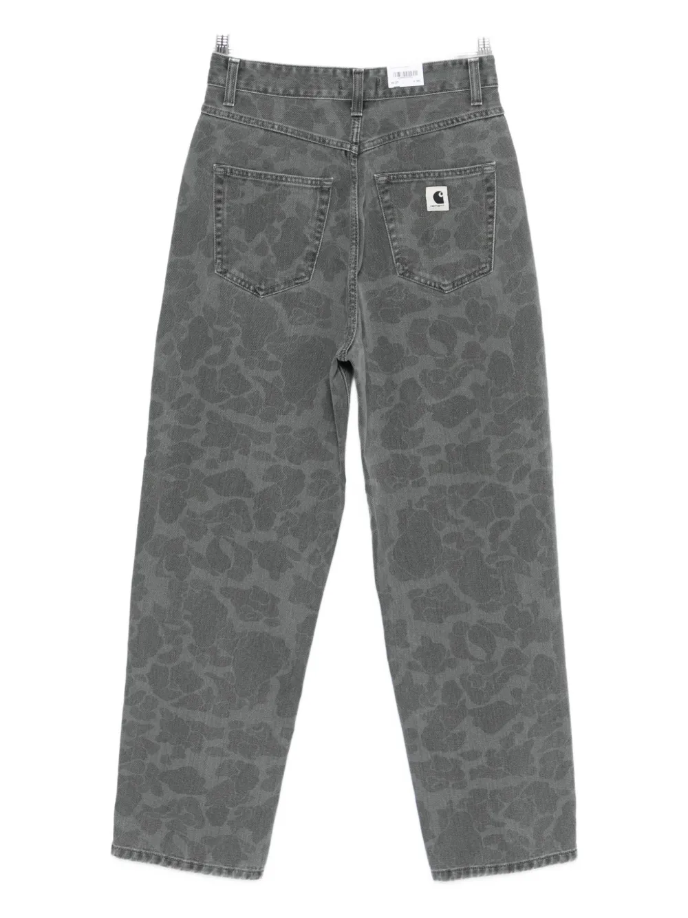 Carhartt WIP camouflage straight-leg jeans - Grijs