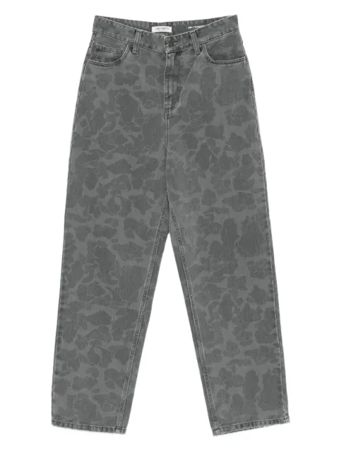 Carhartt WIP camouflage straight-leg jeans
