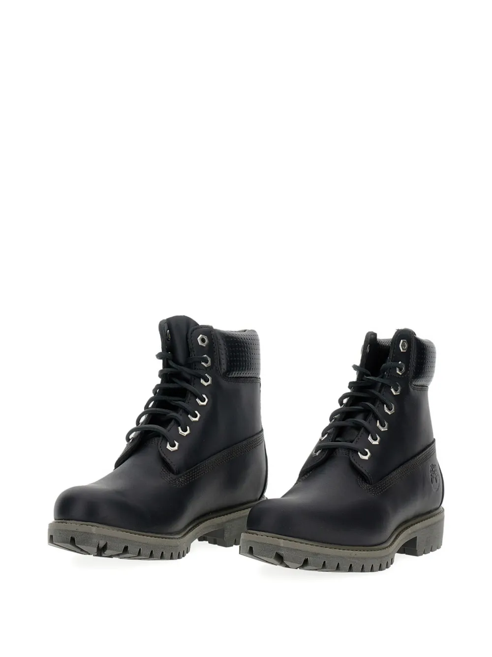 Timberland padded-collar lace-up boots Black