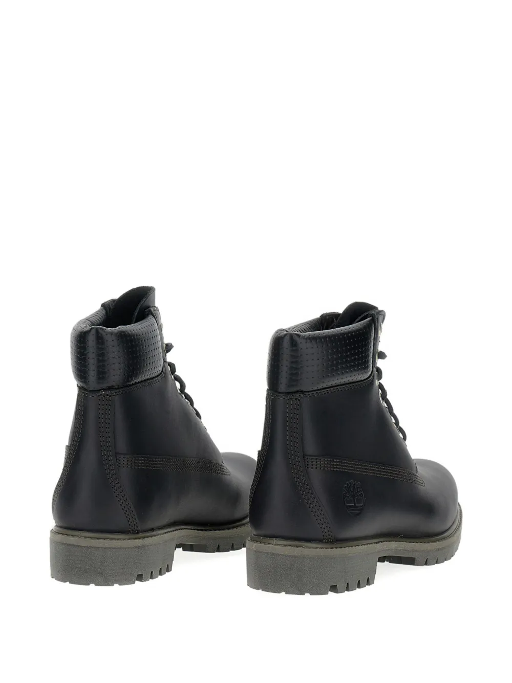 Timberland padded-collar lace-up boots Black