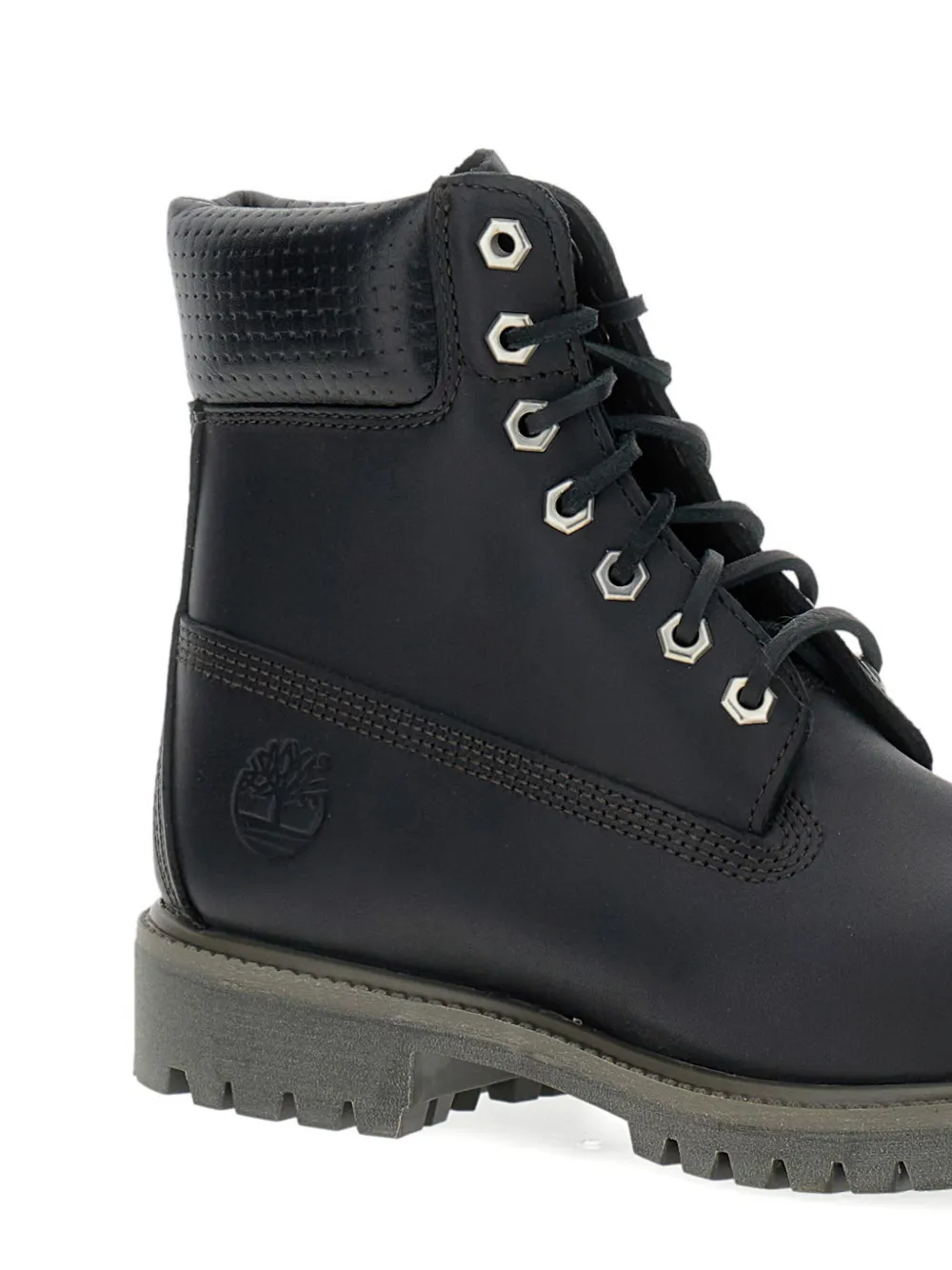 Timberland padded-collar lace-up boots Black