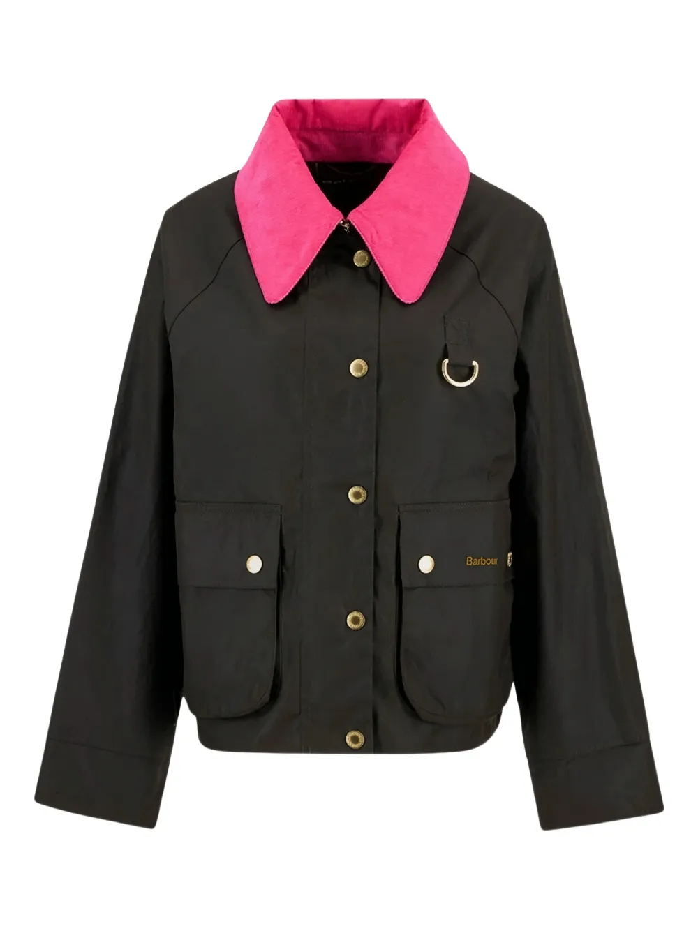 Barbour two-tone cotton jacket | Green | Image 1