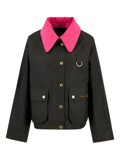 Barbour two-tone cotton jacket
