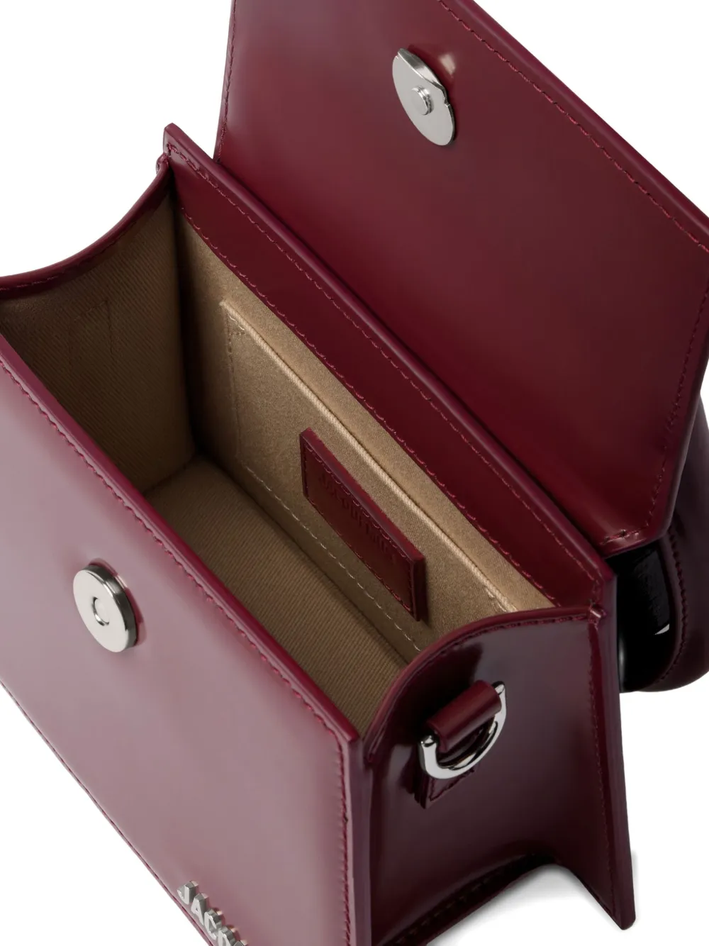 Jacquemus Le Chiquito medium shopper Rood