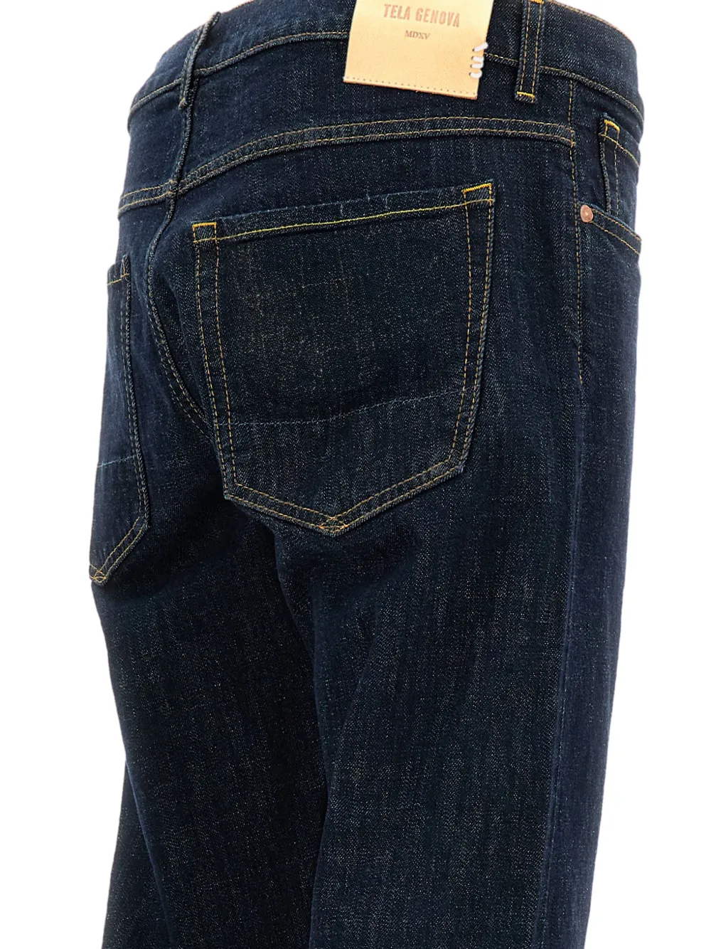 TELA GENOVA Straight broek Blauw