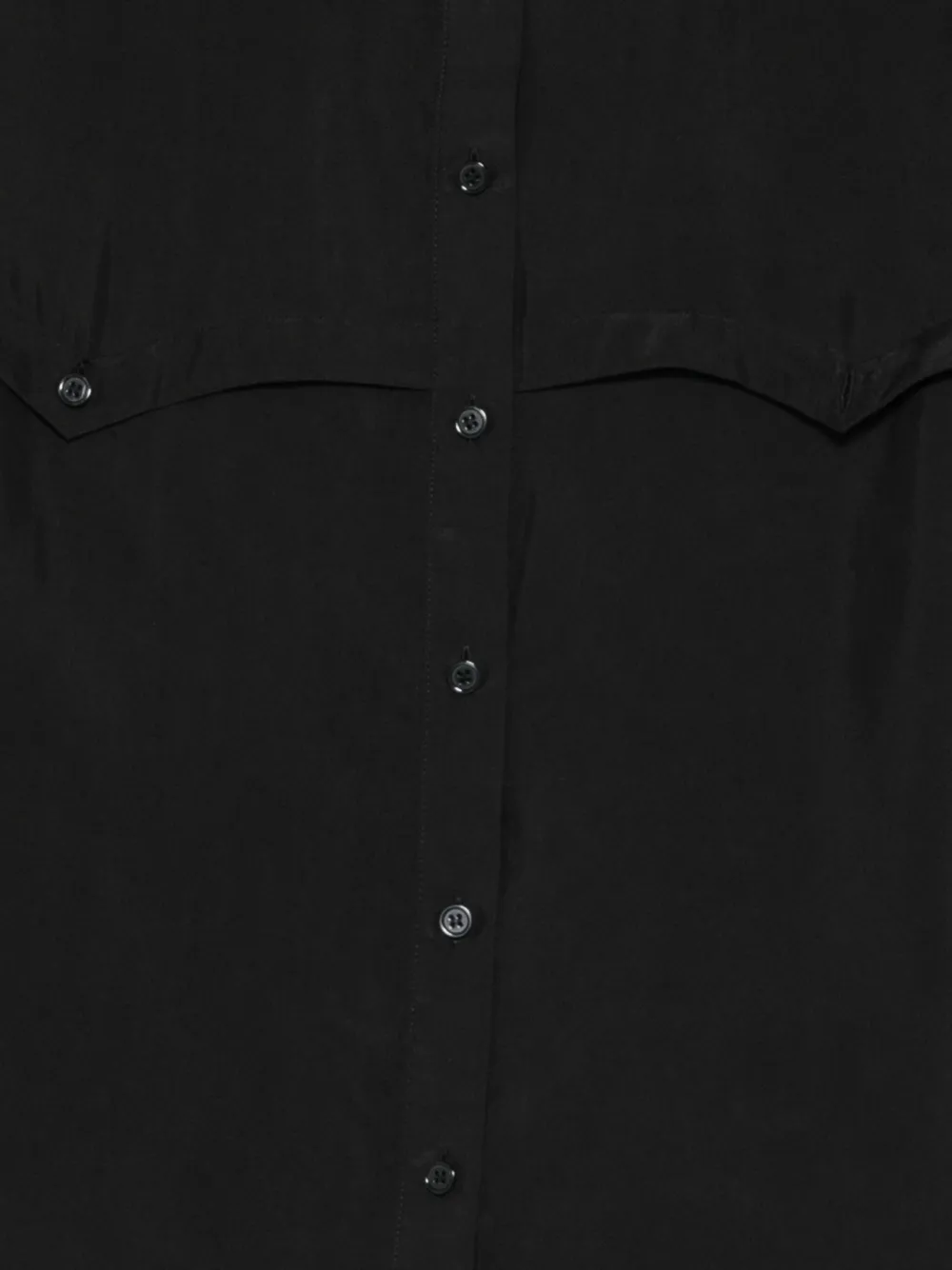 Ba&sh Silk Shirt In Black