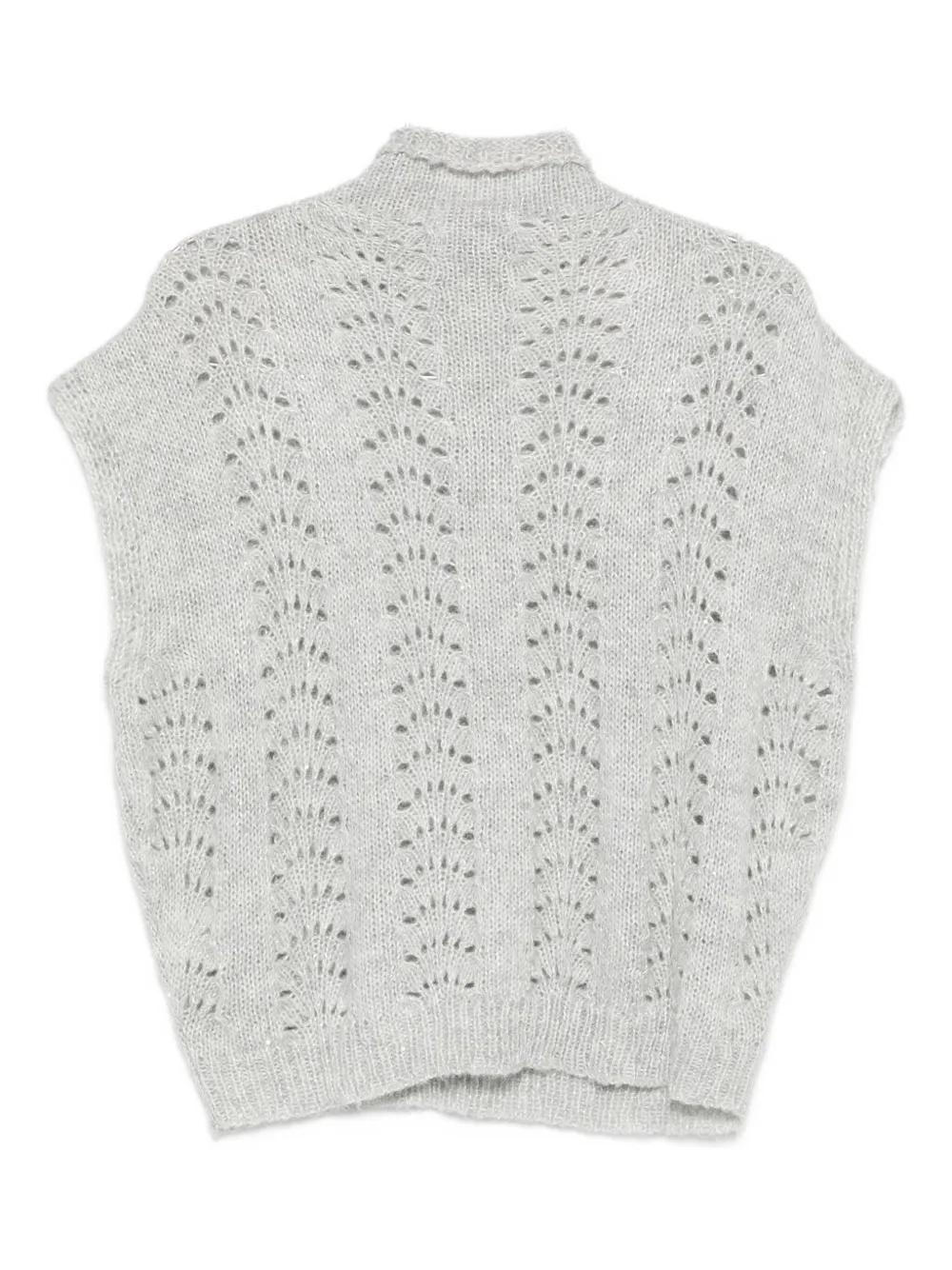 SO ALLURE open-knit roll-neck top | Knitted Tops | Image 2