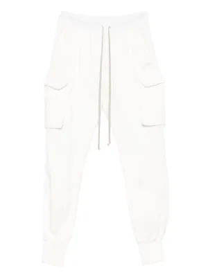 Rick Owens DRKSHDW サルエル トラックパンツ | ホワイト | FARFETCH JP