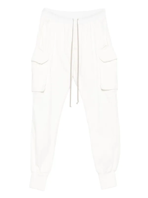 Rick Owens カーゴ ジョガーパンツ ミルク ホワイト イタリア製 Rick Owens DRKSHDW Mastodon カーゴパンツ | FARFETCH JP