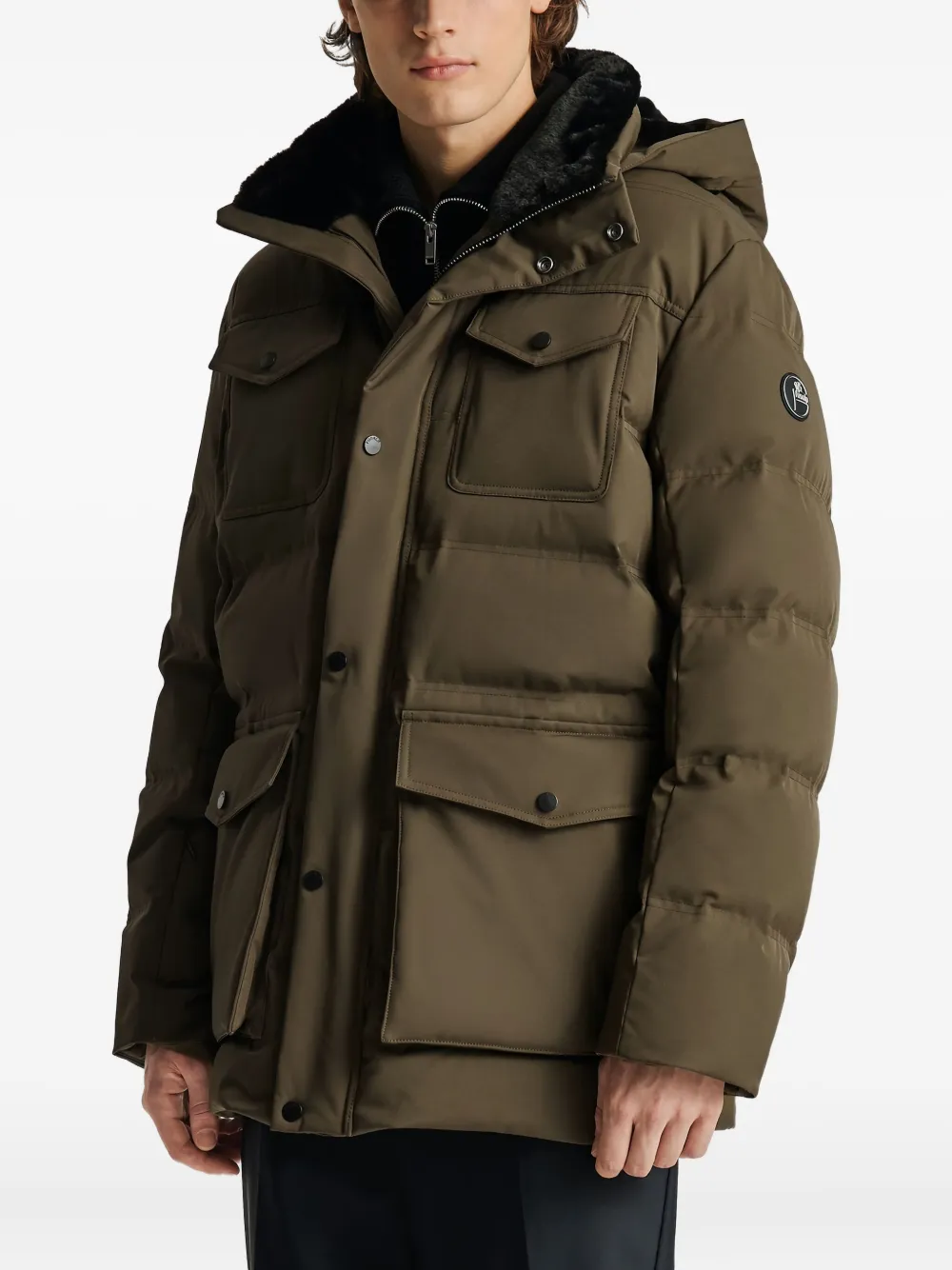 Fusalp Delano parka met afneembare capuchon Bruin