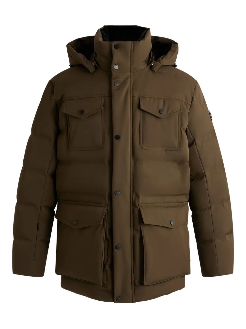 Fusalp Delano detachable-hood parka - Marrone