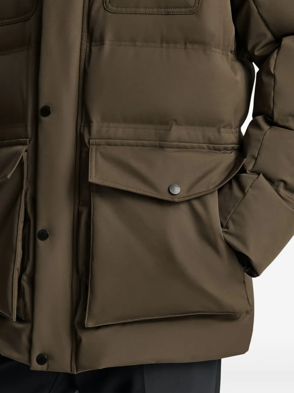 Fusalp Delano parka met afneembare capuchon Bruin