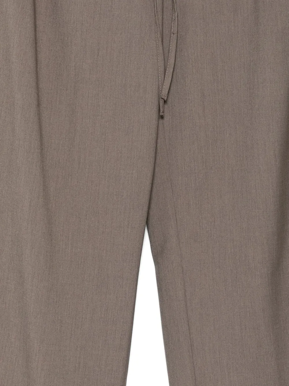 So Allure Drawstring-waist Trousers In Brown