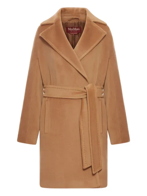 Max Mara belted wool coat