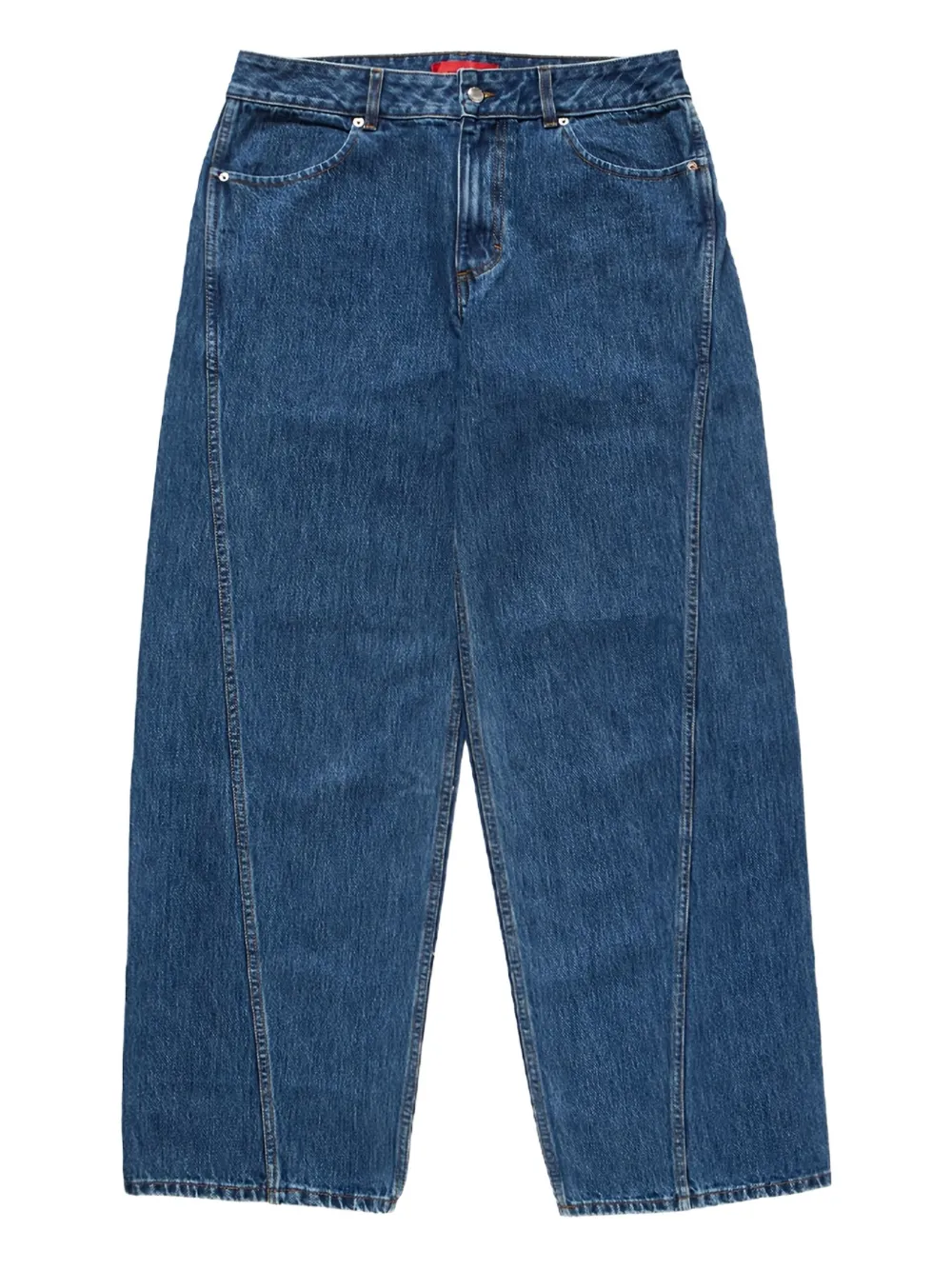 Eckhaus Latta جينز بقصة واسعة | أزرق | Image 1