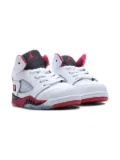Jordan Kids Air Jordan 5 TD ""Fire Red - Black Tongue (2025)"" sneakers - White