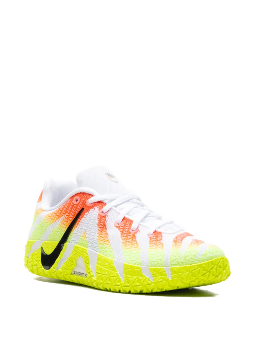 Nike Kids striped logo-detail sneakers - Bianco
