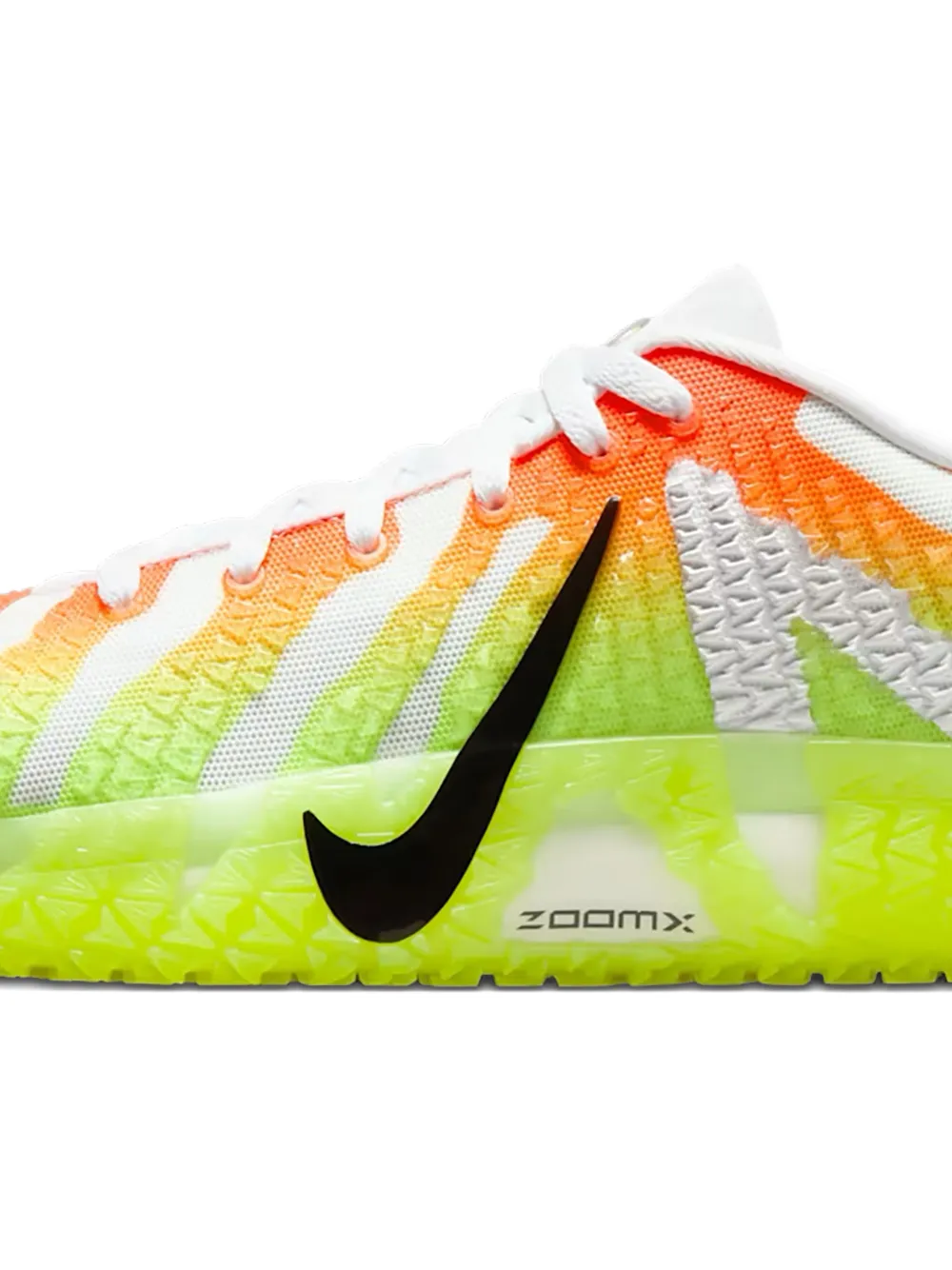 Nike Gestreepte Ja 3 low-tops Wit