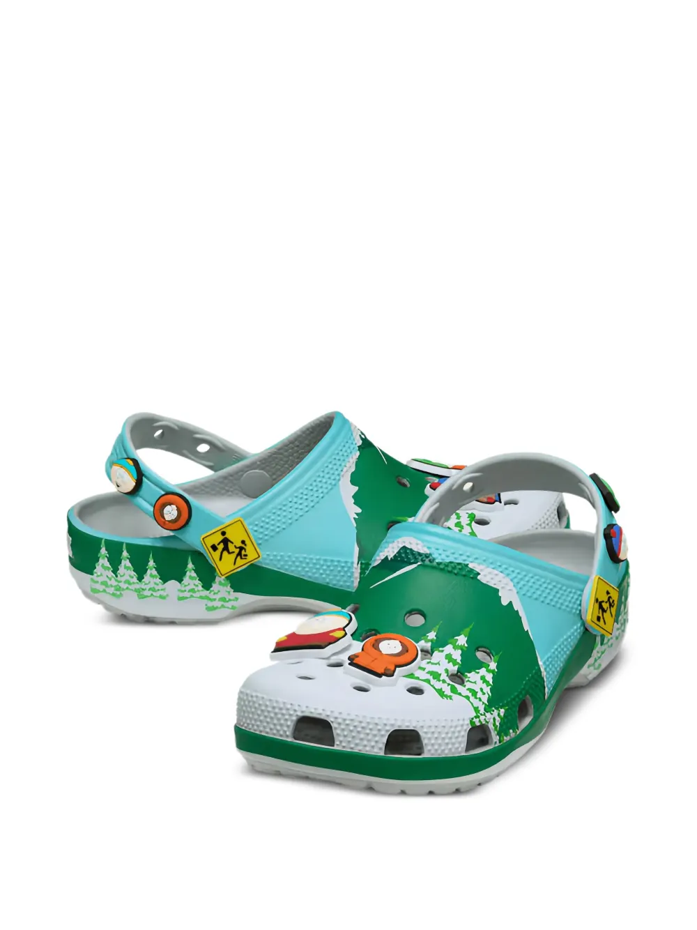 Crocs x South Park Classic "The Boys" klompen Blauw