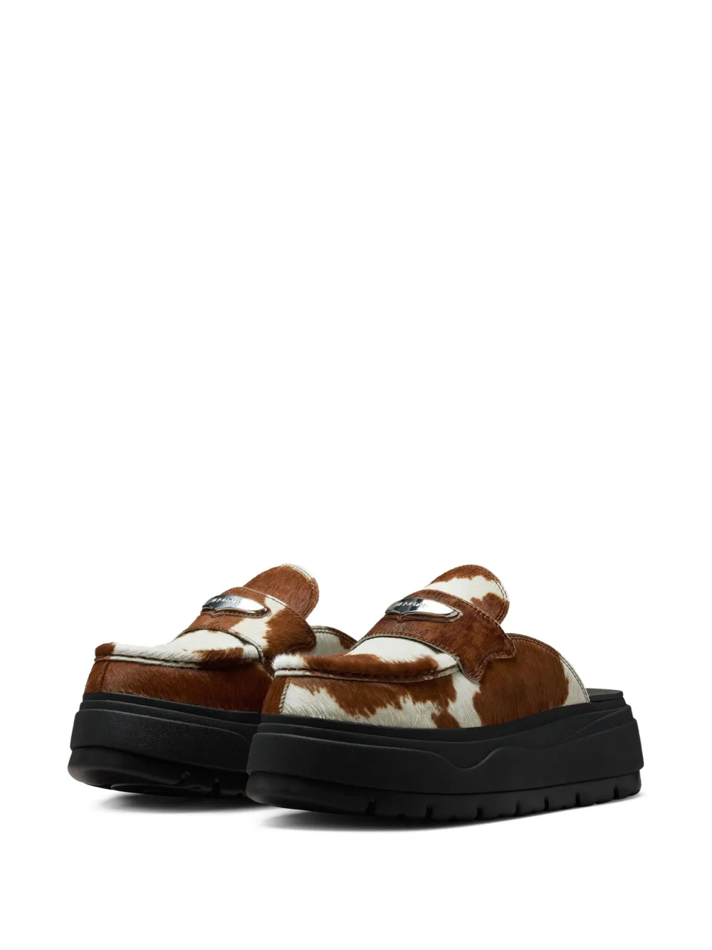 Jordan Leren loafers - Bruin