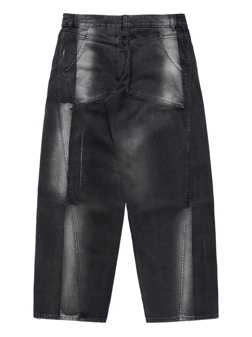 Eckhaus Latta Bend jeans - Zwart