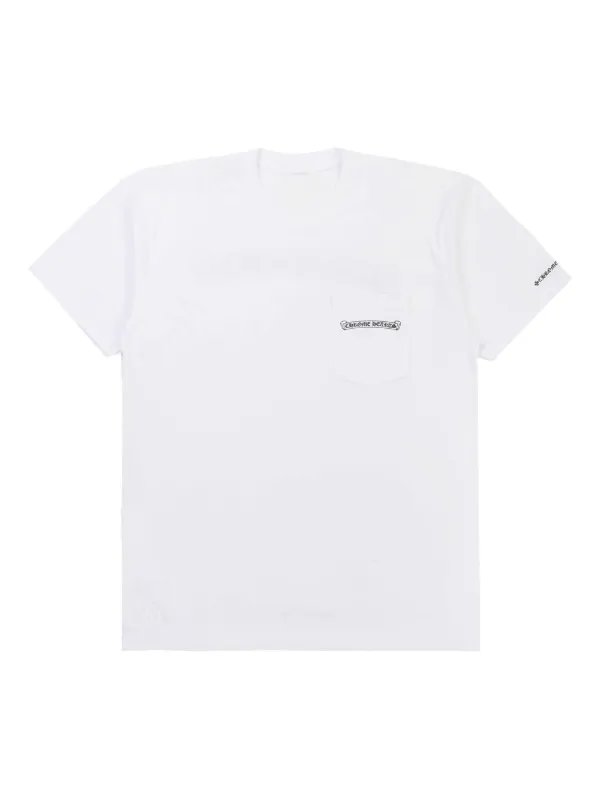 トップス Chrome Hearts Scroll Logo T-shirt \"White Chrome Hearts Scroll Logo T-shirt | White | FARFETCH