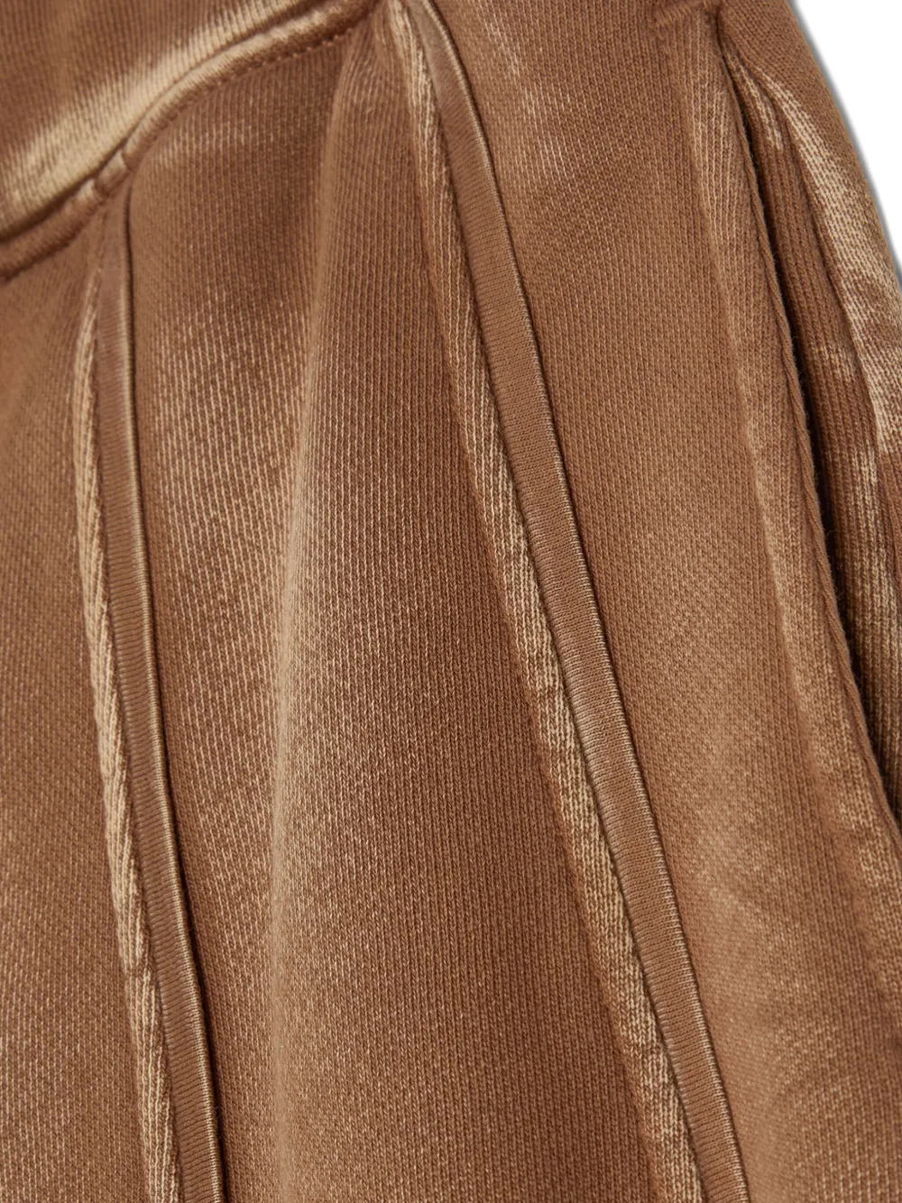 Eckhaus Latta cotton track pants - Bruin