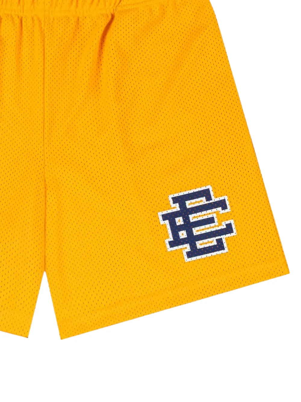ERIC EMANUEL Basic mesh shorts Geel