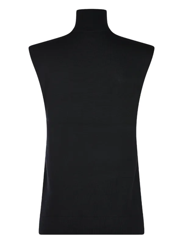 TOTEME Sleeveless Turtleneck Top | Black | FARFETCH ZA
