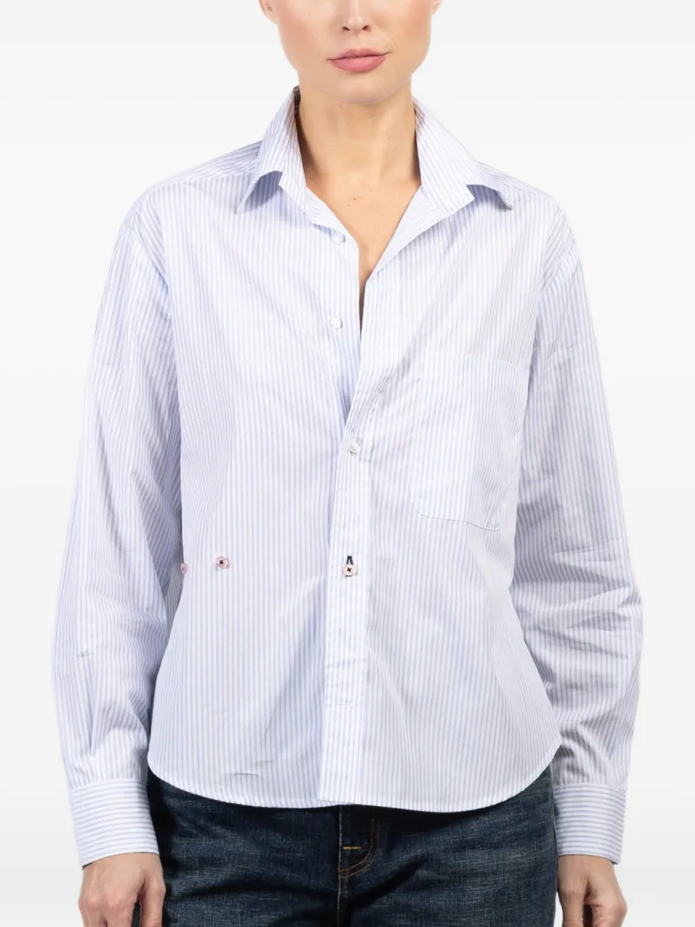  Cissa Striped Shirt - Blue 