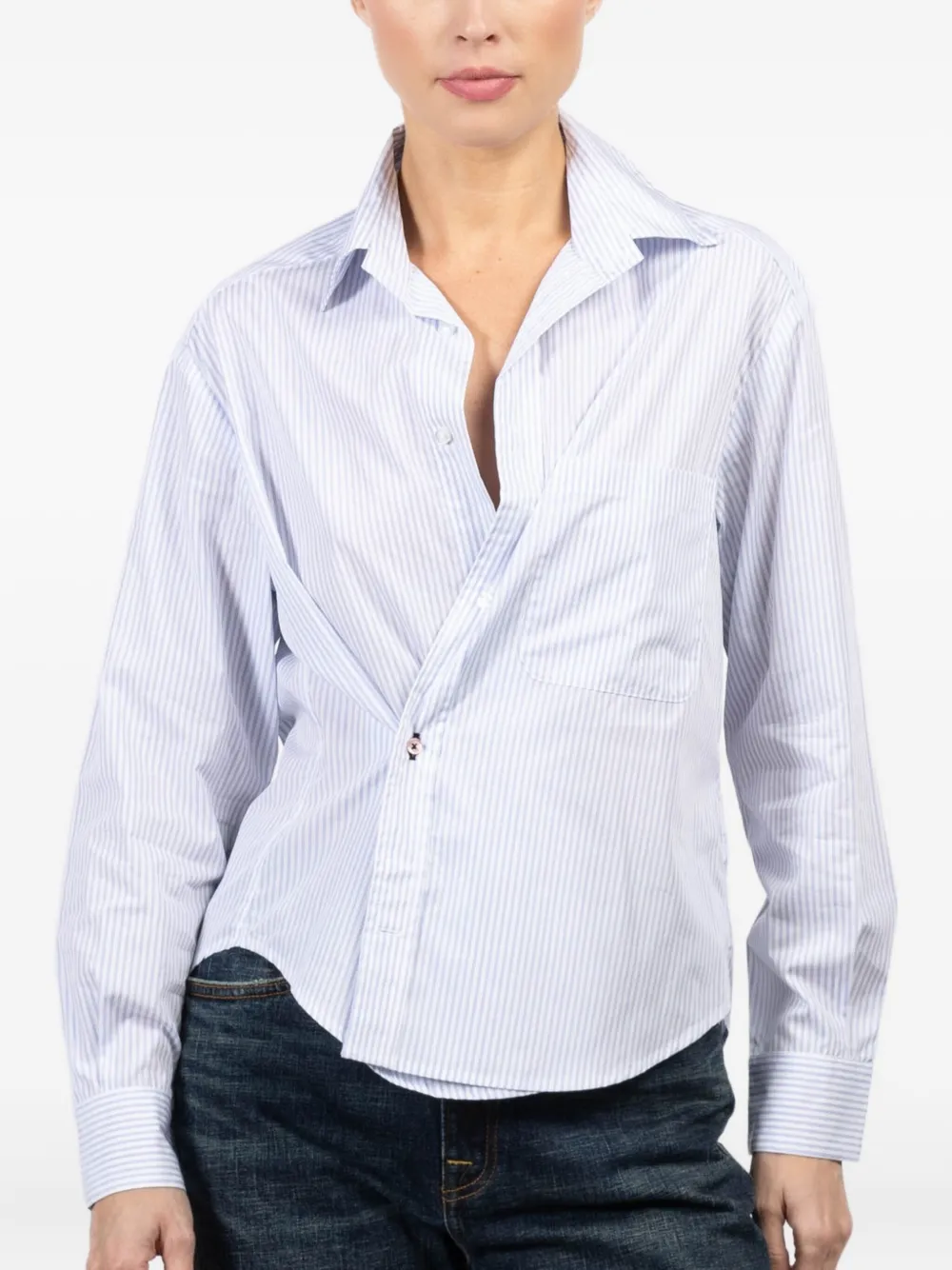 CISSA striped shirt | Blue | Image 1