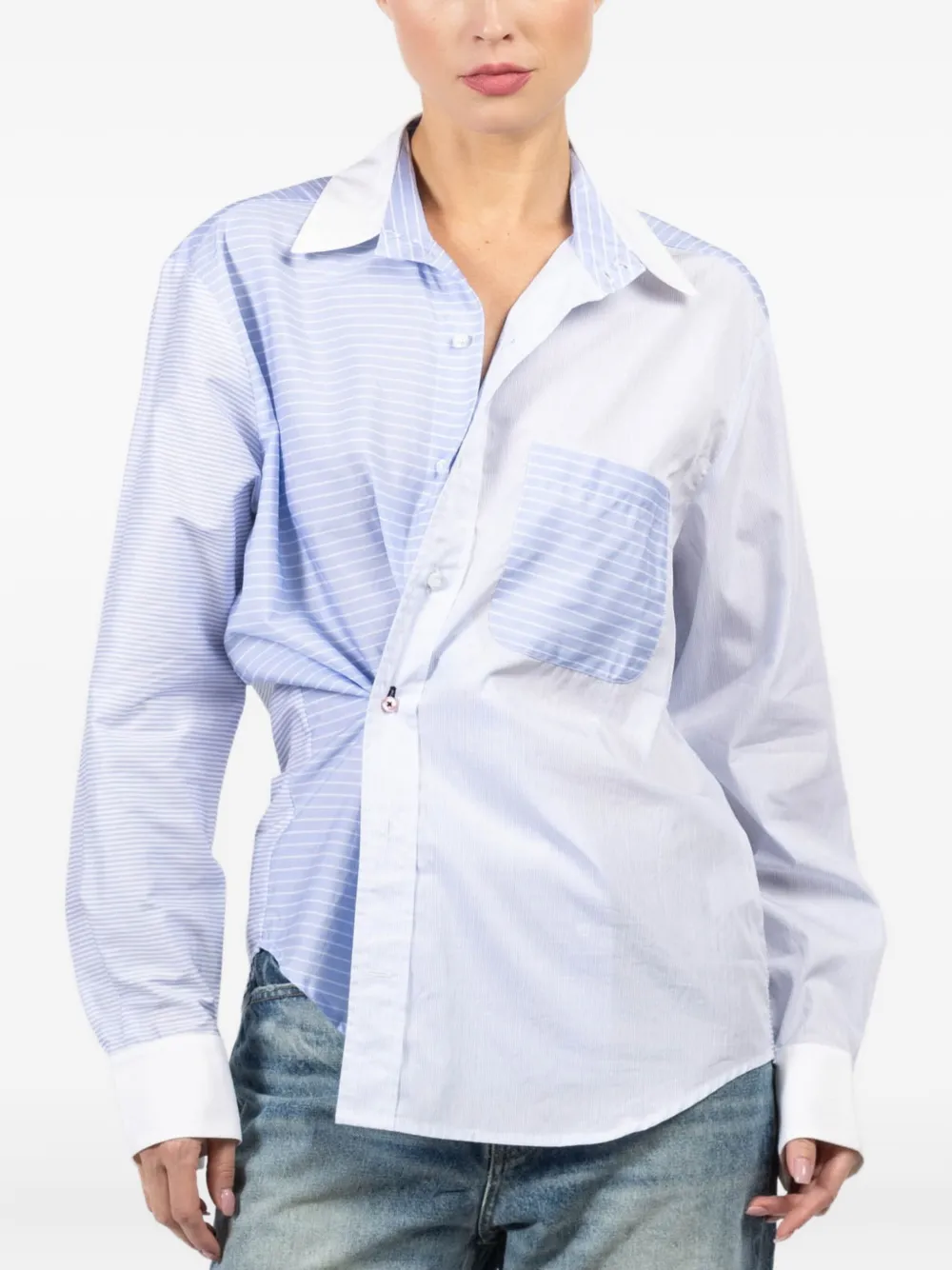  Cissa Striped Shirt - Blue 