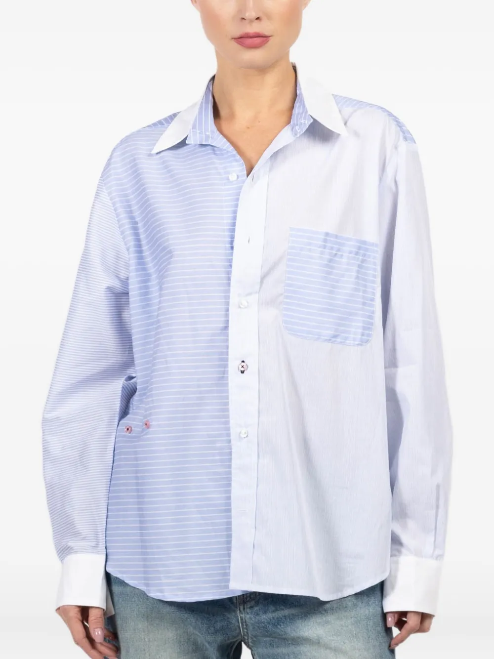 CISSA striped shirt | Blue | Image 1